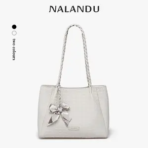 【Tara Totebag】(Tara Tote Bag) NALANDU Tas Kuliah Wanita Kapasitas Besar Totebag Cewek Elegan Kekinian Tas Bahu Kerja Premium