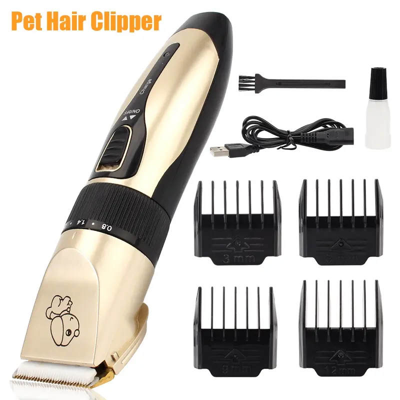 Cukur Bulu Anjing Alat Cukur Bulu Kucing Mesin Cukur Domba Kambing Kucing Pet Clipper Pencukur Bulu Kucing Pet Clipper Grooming Hewan Anjing Kucing Kelinci Domba Kambing Alat Cukur Bulu Hewan Pet 2