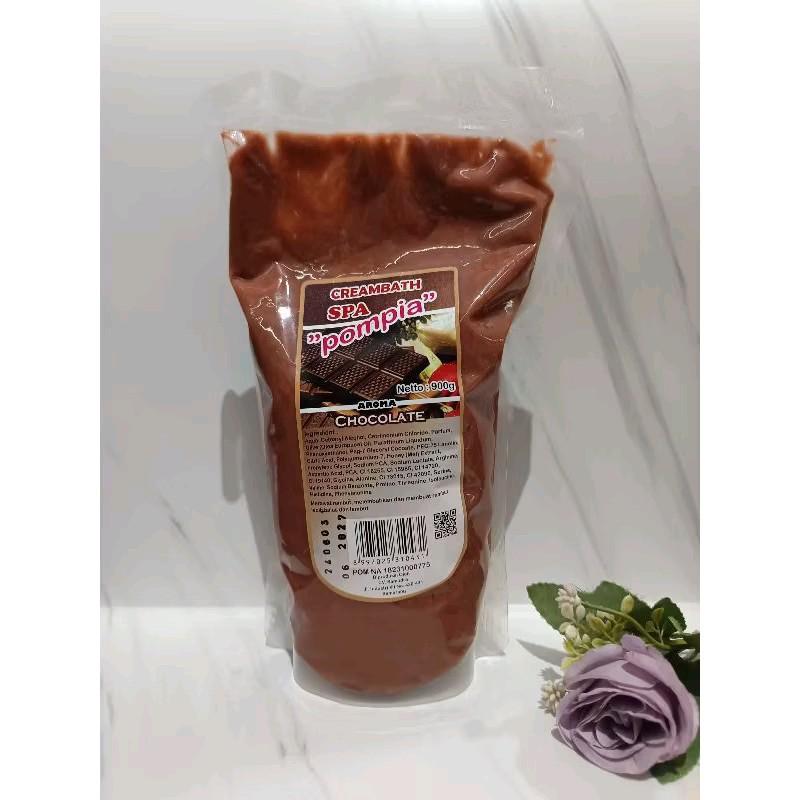 Pompia Spa Creambat 1000 ml Treatment Perawatan untuk Perawatan Rambut - Shampoo, Haircare Coklat Conditioner Creambath Coffe Melembutkan Madu Kopi 6