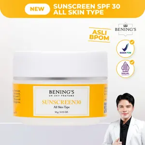 (Live Special dr. Oky) Bening’s NEW Sunscreen SPF 30 All Skin Type
