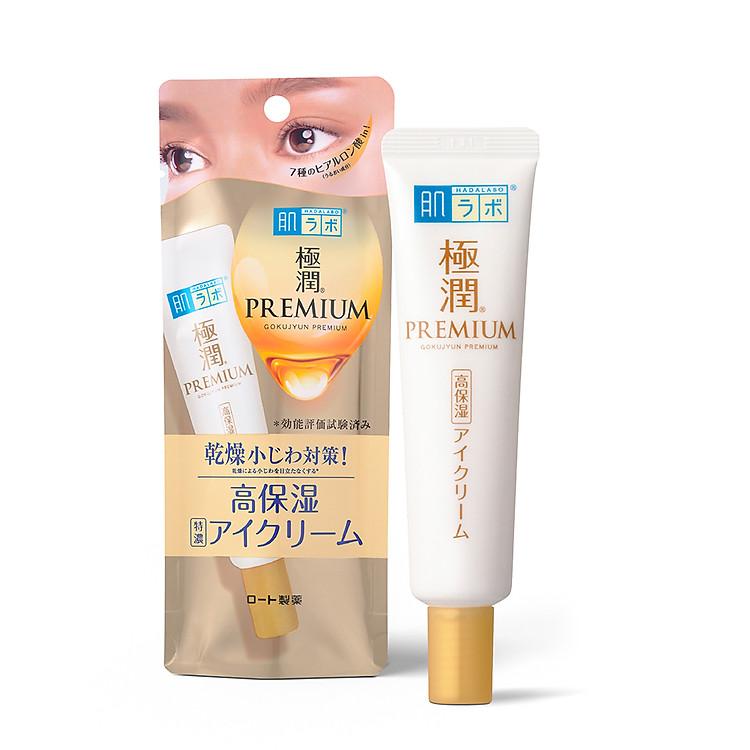 Kem Dưỡng Mắt Hada Labo Cấp Ẩm Cao Cấp Gokujyun Premium Hyaluronic Eye Cream…