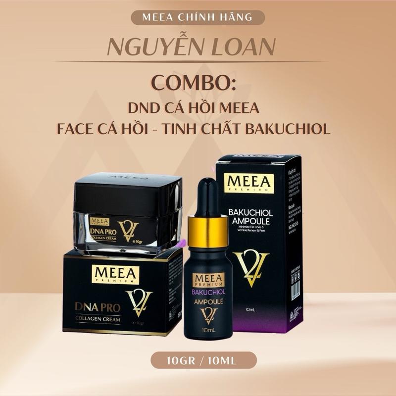 Combo Cá Hồi Size Mini 10gr ( Face V2 Cá Hồi 10gr+ Tinh Chất Bakuchiol 10ml ) Combo Hỗ trợ Chăm Sóc da , Cấp ẩm Skincare Serum Kem Face Collagen