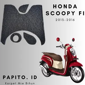 Karpet Mie Step Floor Honda Scoopy All Series Motor
