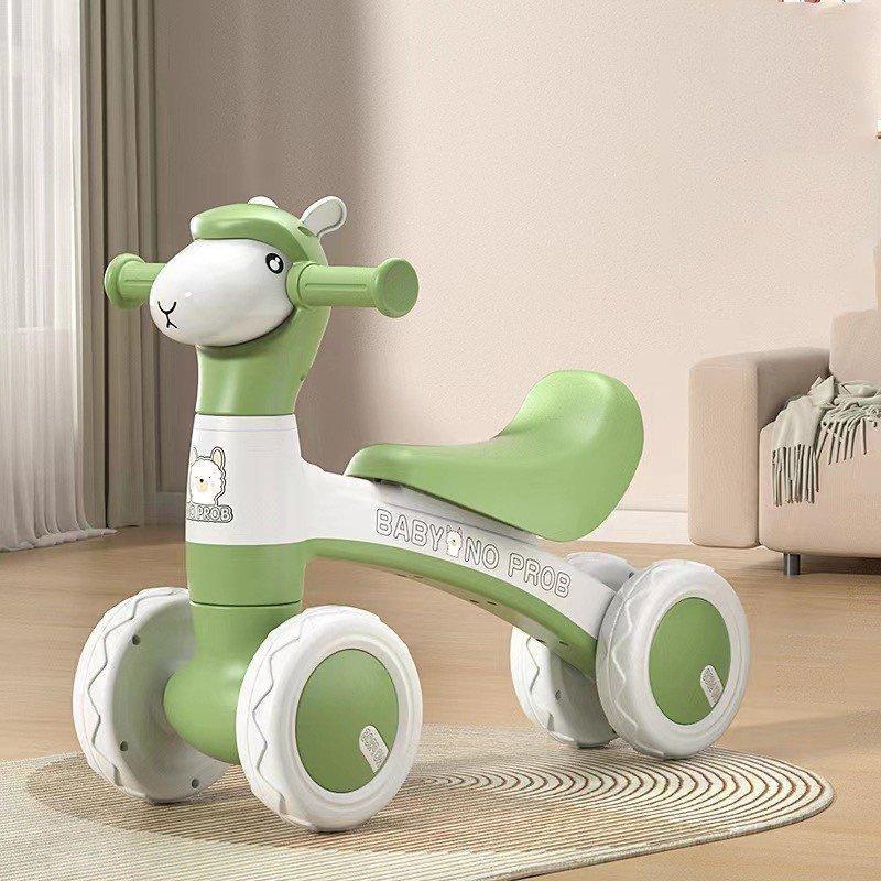 xe chòi chân hình cừu có đèn có nhạc cho bé Đồ Chơi