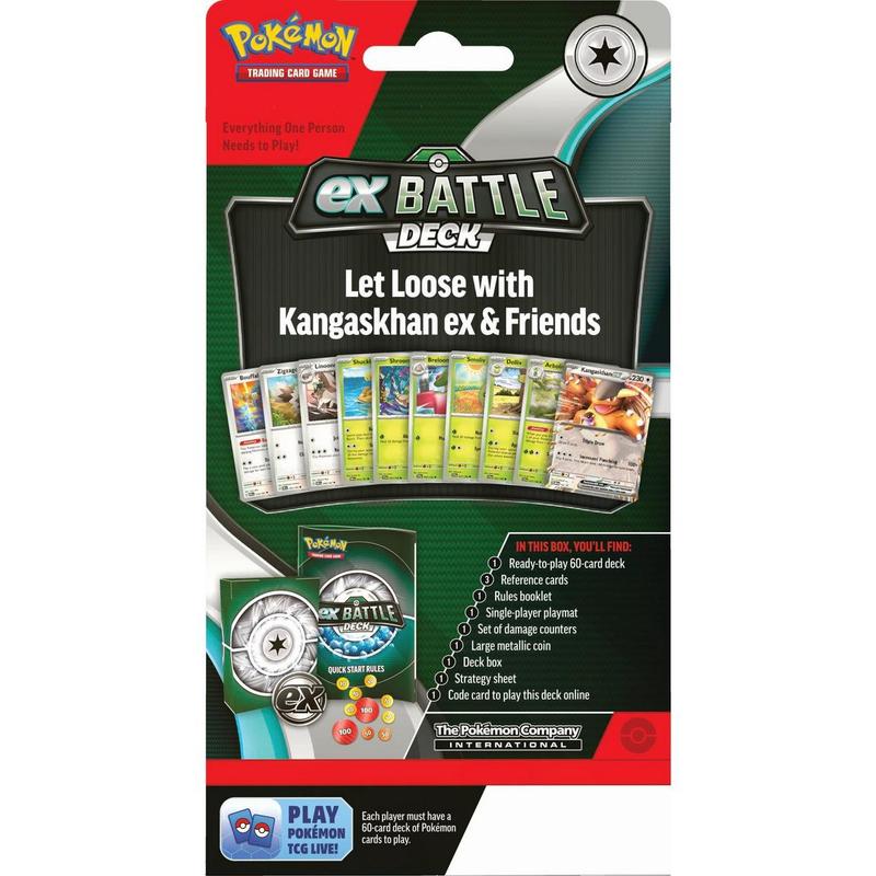 Pokemon Trading Card Game (TCG) : Kangaskhan ex or Greninja ex Battle Deck (Styles May Vary) 5