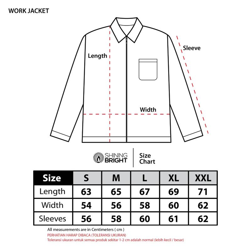 Product Introduction of Shining Bright Work Jacket Vermilion - Black 0