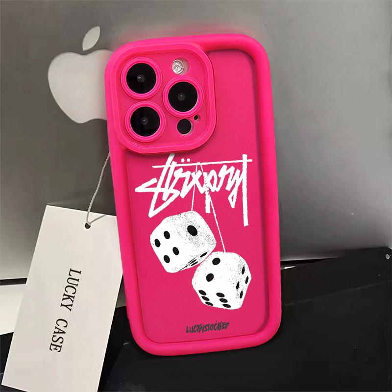 Product Introduction of Iphone case,Trend Creative STU Dice,Compatible with iPhone 6 7 8 PLUS 11 12 13 14 15 PRO MAX X XR XS. Anti-Drop and shockproof,Imported materials protective cover 11