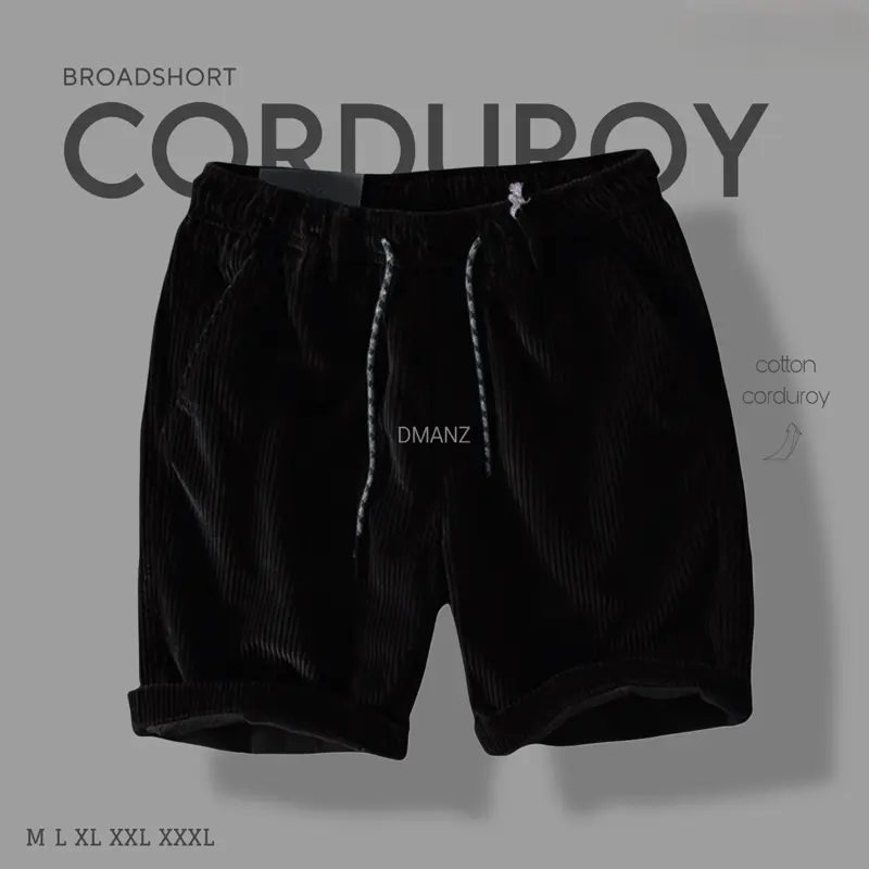 Celana Pendek Corduroy Premium Pria Casual Santai Nyaman Lembut Surfing Distro Chino Katun Shorts Melar 7