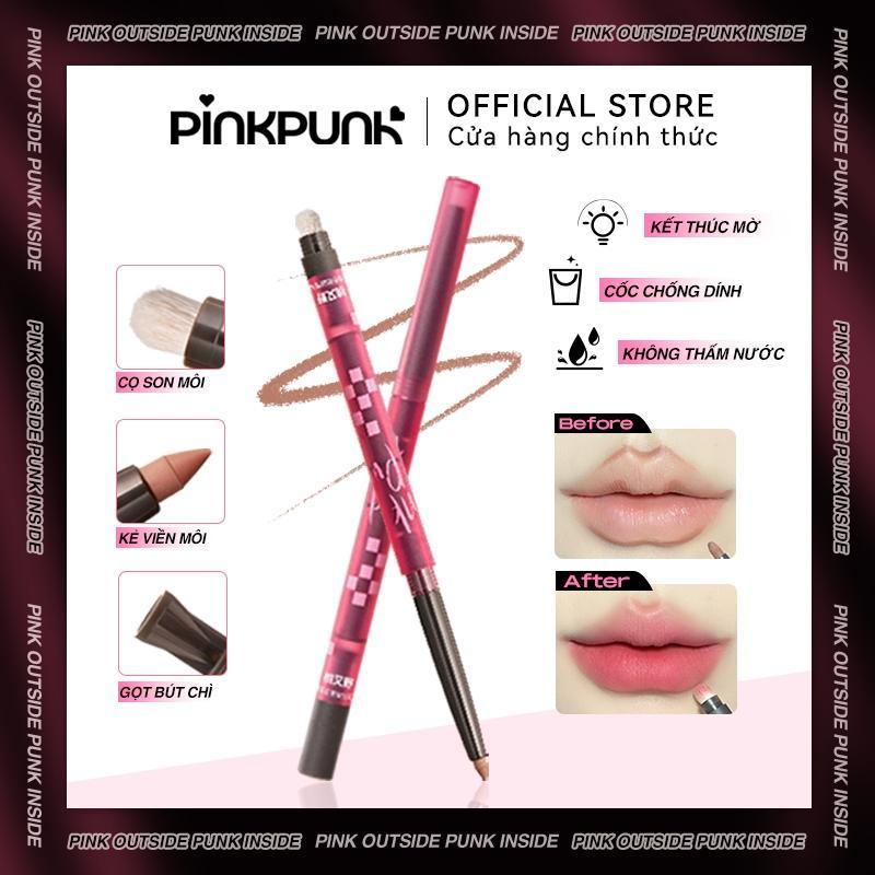 [COD]Chì kẻ viền môi pinkpunk môi lâu trôi lipliner 0.25g Women Cosmetic Trang Điểm Mỹ Phẩm Son