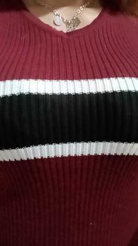 Product Review of V DRES salur Rajut polet PREMIUM Casual Nyaman from T**L 0