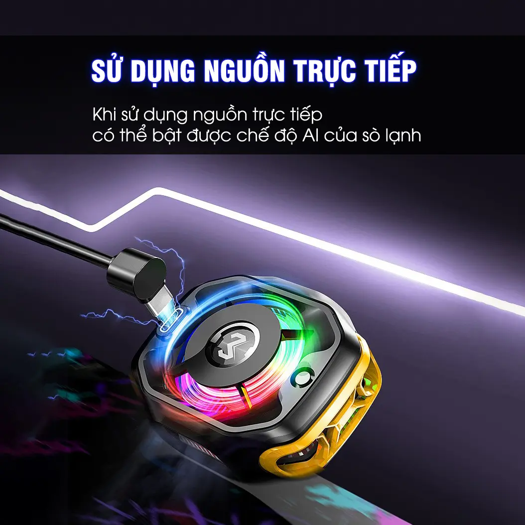 Sò lạnh tản nhiệt MEMO CX12 Pro sử dụng pin làm lạnh sâu 2 chế độ AI đèn led màn hình tăng fps chơi game liên quân | BigBuy360 - bigbuy360.vn Sò lạnh tản nhiệt MEMO CX12 Pro sử dụng pin làm lạnh sâu 2 chế độ AI đèn led màn hình tăng fps chơi game liên quân | BigBuy360 - bigbuy360.vn