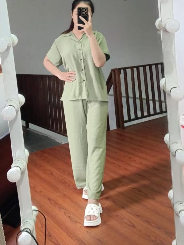 SET KEMEJA PENDEK CELANA PANJANG AIRFLOW 3