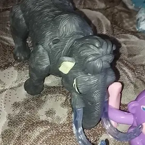 Mainan Gajah Mammoth Bisa Berjalan Bersuara Mainan Hewan Gajah Purba Mammoth
