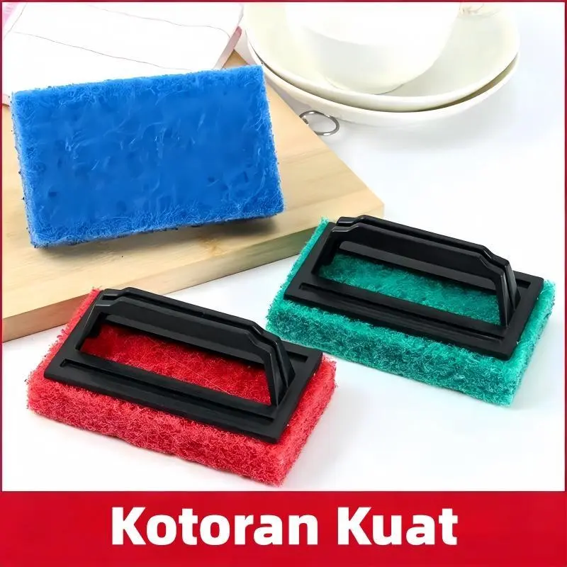 【Sam's market】Sikat Sabut Pembersih Gagang Lantai Kotoran Kuat dengan Berbagai Warna untuk Kebersihan Optimal dan Efektif