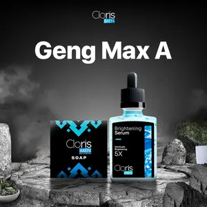 Clorismen Geng Max A - Paket Termurah Mencerahkan Wajah & Hilangkan Bintik Gelap Perawatan Pencerah Pelembab