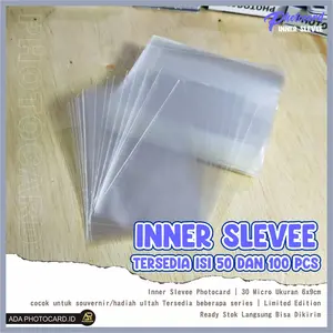 Jual Inner Sleeve isi 50 dan 100 Limited Edition Bisa COD untuk Cards Cards