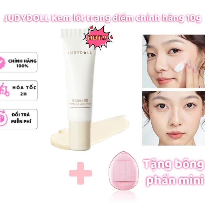  Kem Dưỡng Da Mặt Kem Lót Trang Điểm Mềm Mại Và Mịn Kem Nền Chống Nắng Không Có Bột Dính Mẫu Trung Bình 10g Cỡ Du Lịch Đi Kèm Với Một Mút Đánh Phấn Mini 
