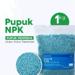 Pupuk npk 16-16-16 kiloan 1kg untuk penyubur daun dan melebatkan buah