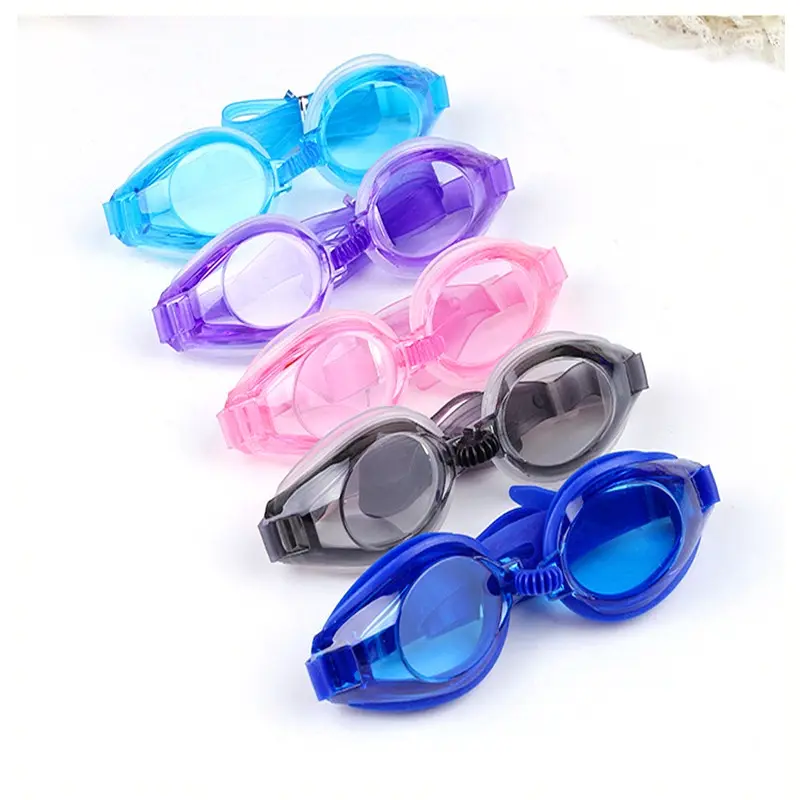 Kính Bơi Trẻ Em Tặng Kèm Nút Bịt Tai Chống Nước Có Chọn Màu 3-10 Tuổi KB02