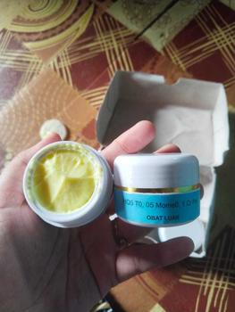 Product Review of HTM 0,05 Cream malam flek Kusam from R**3 1