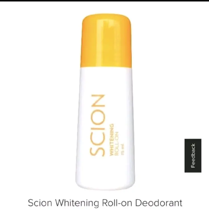 Scion roll on scion deodorant ketiak pereda bau ketiak pelembut kulit ketiak terlaris 1