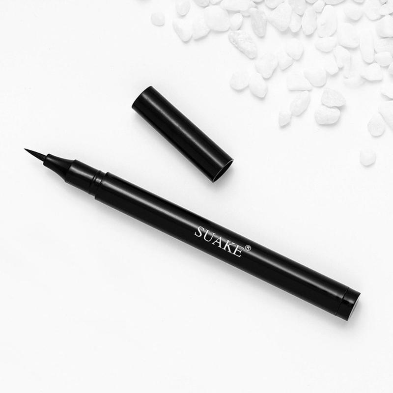 Waterproof Quick Dry Eyeliner Liquid Sweatproof Anti-oil Smudge-Proof Long-lasting Black Eyeliner Pencil Eyes Beauty Makeup Tools 8