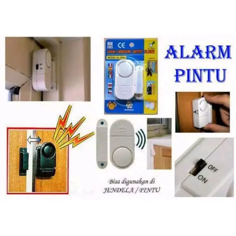 Alarm pintu anti maling atau door alarm