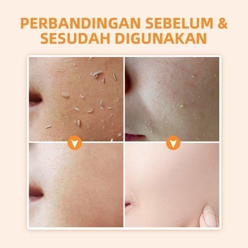 Product Introduction of GMEELAN Orange Exfoliating Gel 50g mencerahkan wajah dan mengangkat komedo 9
