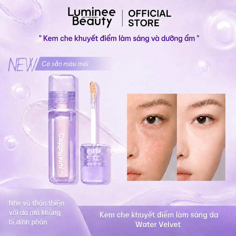 Kem Che Khuyết Điểm & Bắt Sáng– Làm Sáng Vùng Lõm, Che Phủ Quầng Thâm, Vết Mụn,…