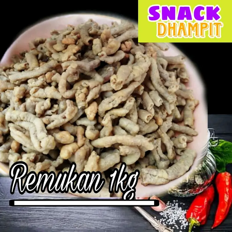 1KG-Remukan KRIPSUS USUS CRISPY-USUS KRISPI-KERIPIK USUS- harga murah 0