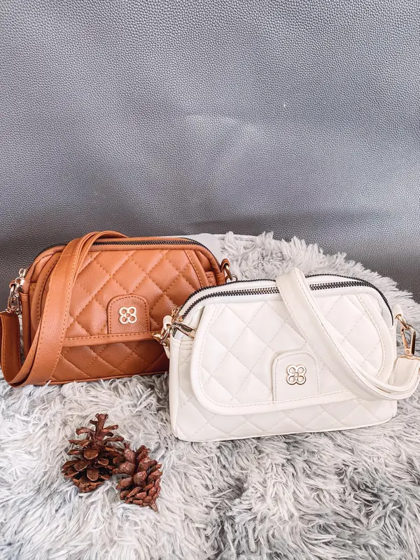 Siska Bag slingbag Tas Slempang kulit tas tangan 3 Ruangan tas slempang perempuan 6