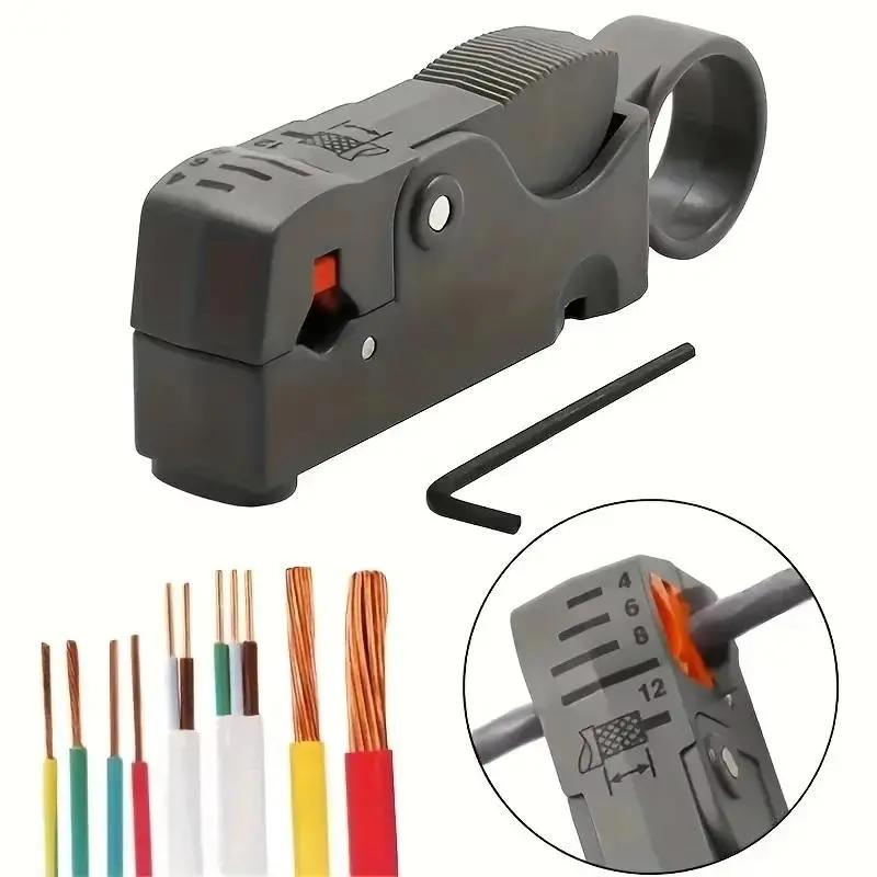 loại bỏ tự động nóng máy cắt sợi dây Máy cắt dây cáp cởi bỏ công cụ crimping…