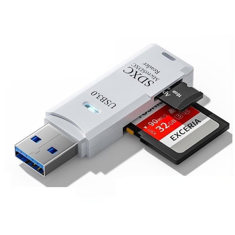 Đầu đọc thẻ đa chức năng tốc độ cao USB 3.0 dùng cho thẻ nhớ SD của máy ảnh,…