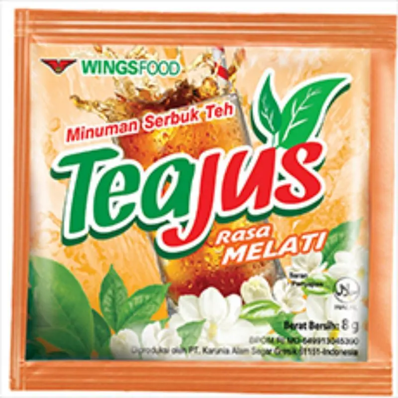 Serbuk Minuman Tea Jus Gula Batu 1 Renceng Isi 10 Sachet Bubuk 7