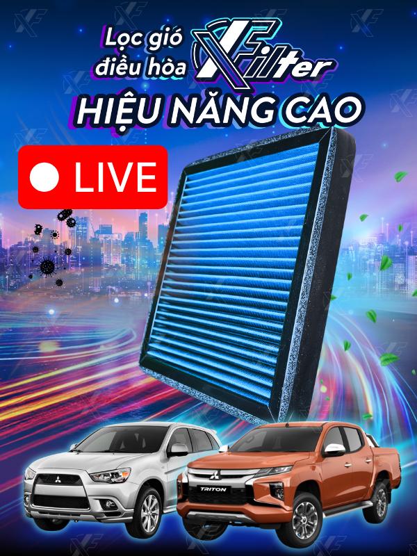 Lọc Gió Điều Hòa Hiệu Năng Cao XFILTER – Lưu Thông Gió Mạnh, Lọc Bụi Mịn, Bảo…
