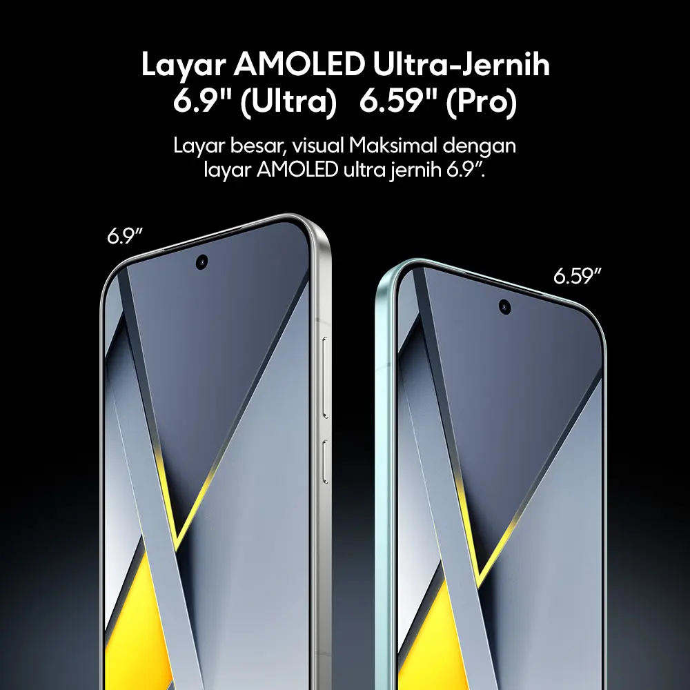 POCO F8 Series | POCO F8 Pro (12/512GB) | POCO F8 Ultra (16/512GB) | Snapdragon 8 Elite Gen 5* | Baterai Besar 6500mAh* | Ultra series dengan 100W wired dan 50W wireless HyperCharge | Layar AMOLED Ultra-Jernih 120Hz | HP Gaming  [Xiaomi Official Store]