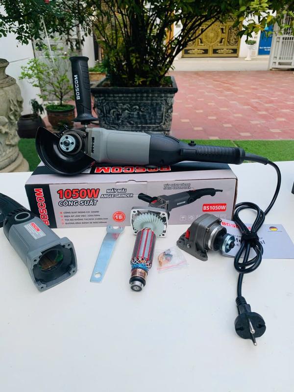 Máy mài boscom 1050w có điều chỉnh tốc độ dòng máy chuyên công trình
