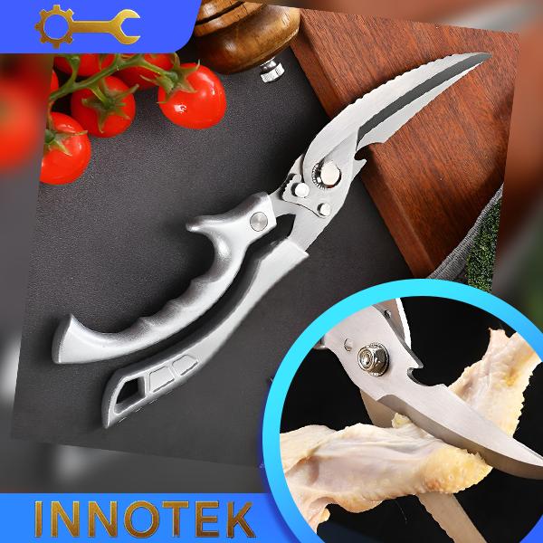 Kéo Cắt Xương Gà Vịt Cực Khỏe Thép Không Gỉ Cao Cấp Cắt Gọn Mọi Loại Xương - Dụng Cụ Nhà Bếp Chuyên Nghiệp