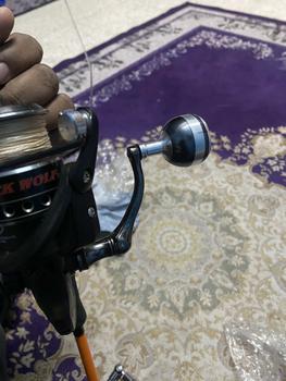 Product Review of Pemegang Kekili Memancing, Aksesori Penyelenggaraan Tombol Bulat, Cengkaman Lengan Goyang Logam from S**n S**n 0