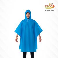 Gambar Esco Jas Hujan Poncho Dewasa - Hoodie Raincoat  (JH-66) - Biru dari Esco Official Store Kota Administrasi Jakarta Utara 4 Tokopedia
