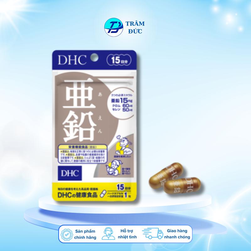 DHC Viên uống bổ sung Kẽm ZinC, DHC ZinC 15 ngày 30 ngày vienuong dhc