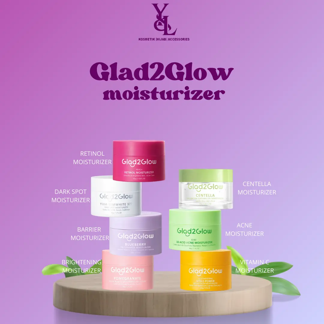 GLAD 2 GLOW MOISTURIZER SKINCARE