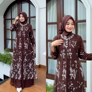 KEBAYA AMALIA BARU TWOTONE - DRESS PESTA - KONDANGAN - DUA KOMBINASI WARNA