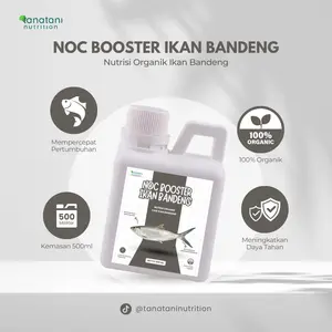 NOC BOOSTER Ikan Bandeng 500ML - Nutrisi Organik Cair Ikan Bandeng