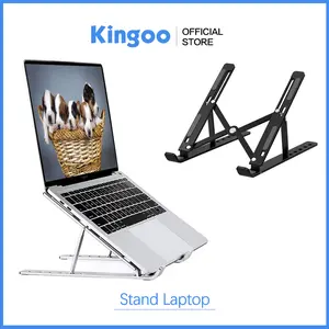 Laptop Stand Holder Portable Dudukan Tablet Aluminium Multifungsi adjustable