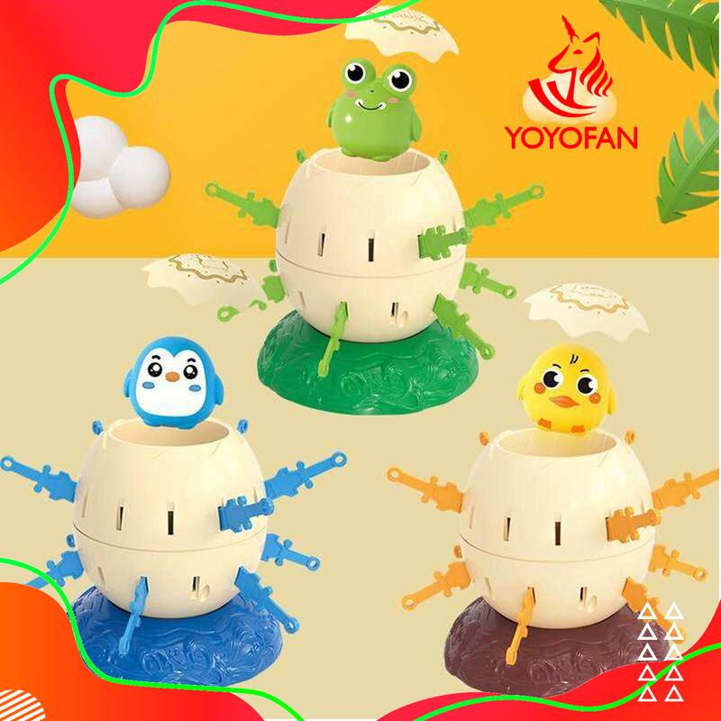 Mainan Jumping Pirates Telur Animal / Funny games / Duck / Pinguin / Frog Pirates Barrel / Family Games / Mainan Keluarga 1