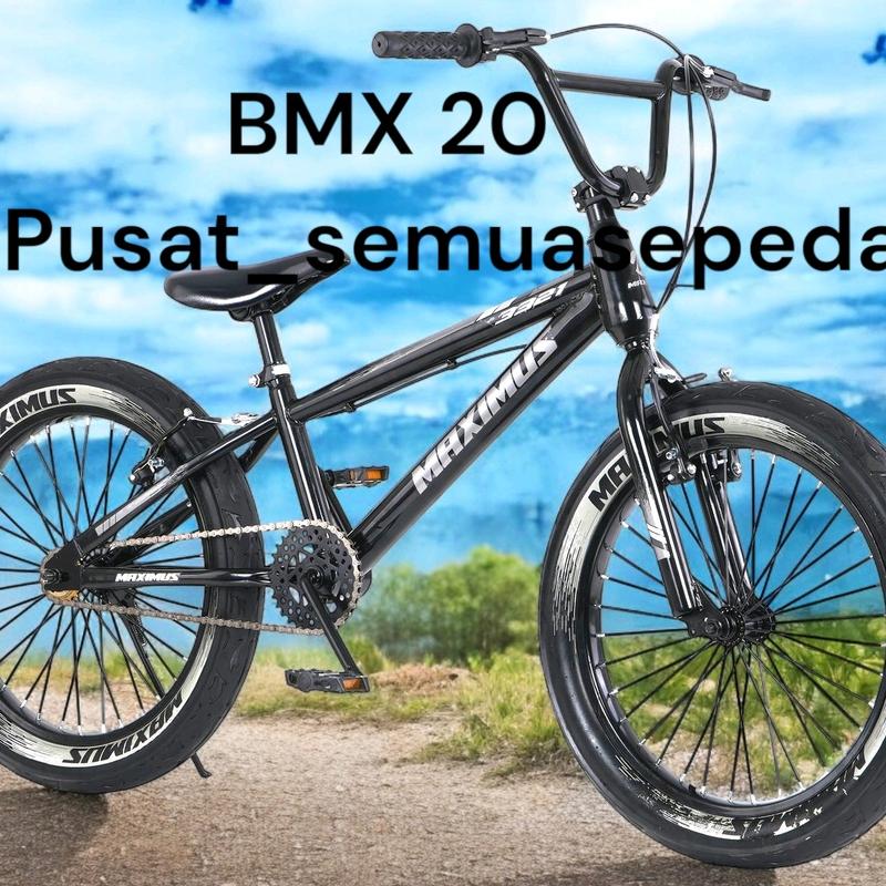 Sepeda BMX Anak Besar SD-Dewasa 20 Inch Ban Jumbo 3.0 Fat Tyre Outdoor 0