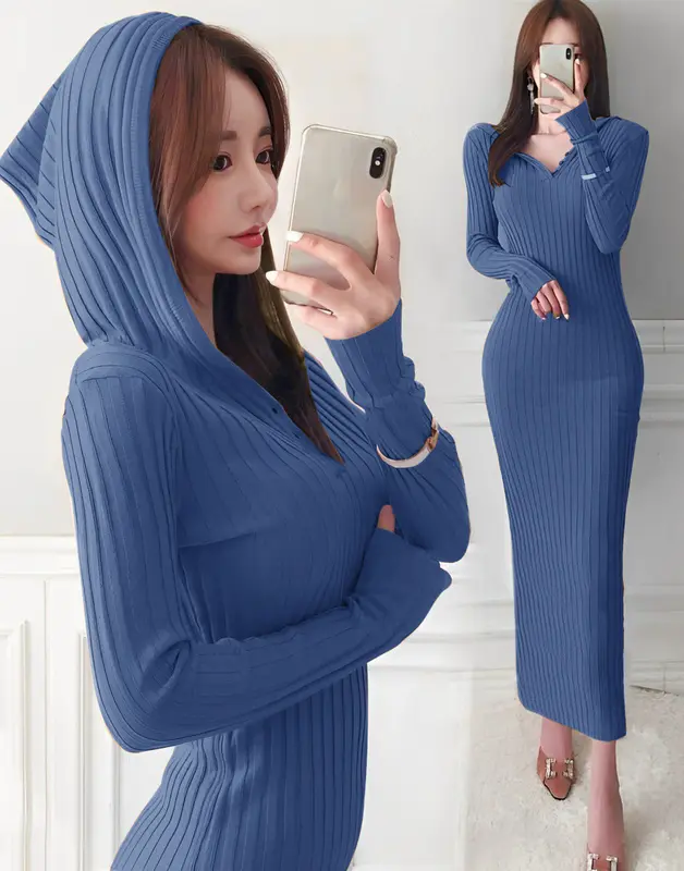 MS Dress Rajut Venus Ld 90 - 100 cm P 120 cm B 300 gr Cotton Polyester #4525 7