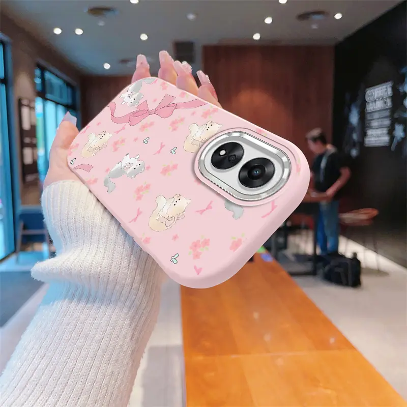 Casing hp softcase flower cat SILICON for OP A38A18 A58A15s A35 A16s A54s A17K A3s RealC1 A12E A92020 A5 A11X A53S4G A33 A54 A55 A77 2022 A57E A77S A7 A5s A12s A74 A95 REN6 A36 A76 A78 A58 F17 REN4 A93 4F A94 F19PRO 5F 3