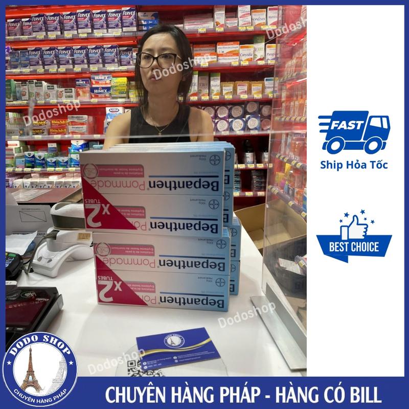  Kem hăm Bepanthen pommade 100gr - hàng nội địa pháp - benpanthen_Dodoshop 